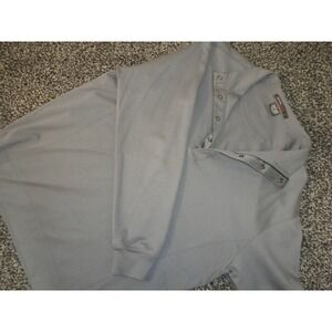 Tiger Woods Collection Jacket Mens L Gray 1/4 Snap Golf Pullover‎ Nike Athletic